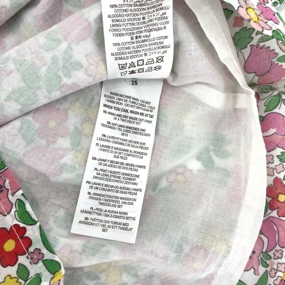 NWT Baby Boden Dress & Bloomers 12-18 Months Multi Smocked Floral Easter - Picture 6 of 6